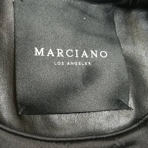 New Marciano Los Angeles Faux Long Hair Jacket - Picture 7 of 13